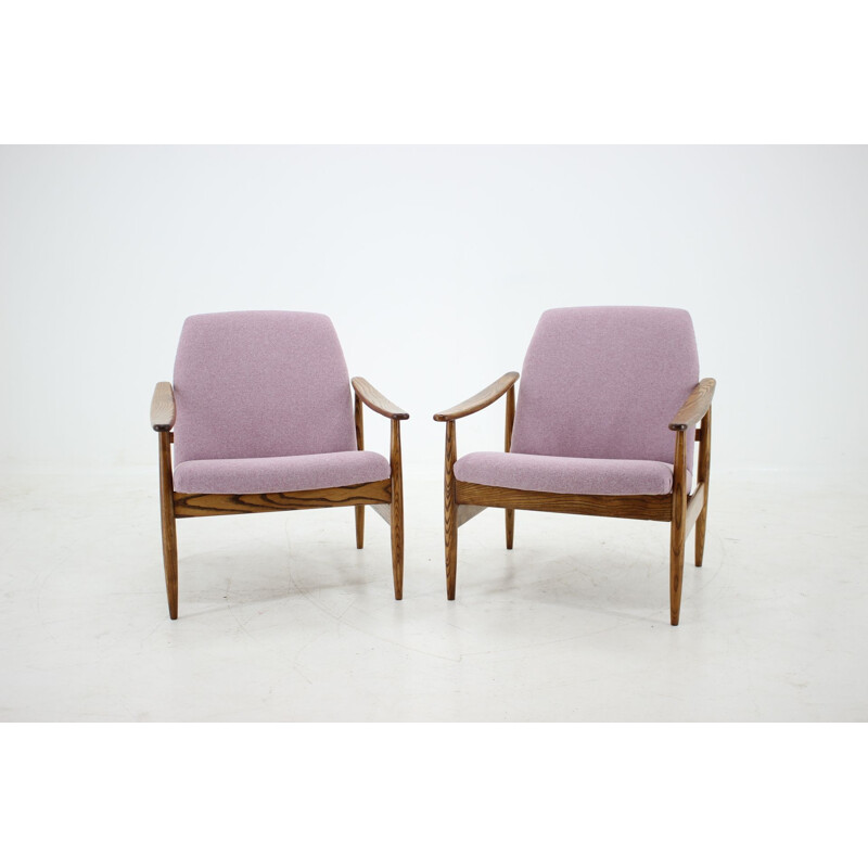 Vintage pair of armchairs from the 60s