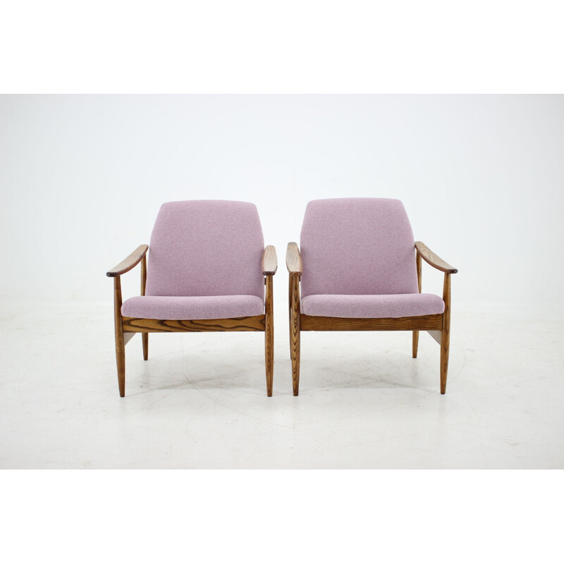 Vintage pair of armchairs from the 60s