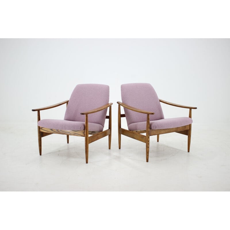 Vintage pair of armchairs from the 60s
