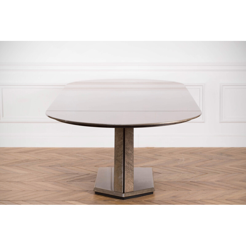 Vintage Table by Giovanni Offredi for Saporiti 1970s