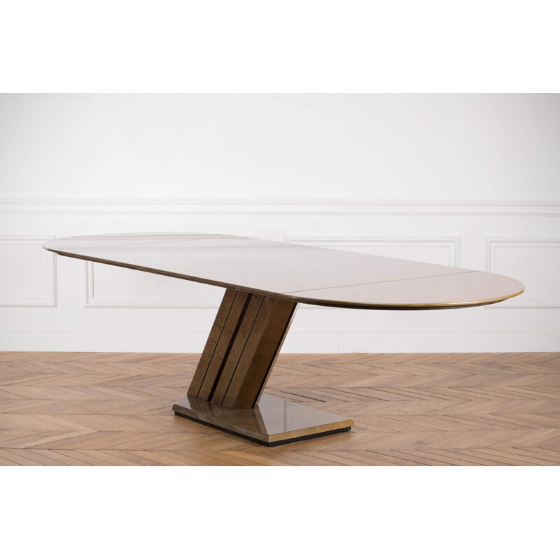 Vintage Table by Giovanni Offredi for Saporiti 1970s