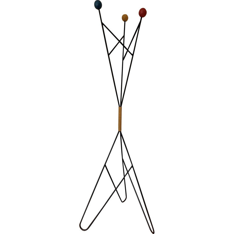 Vintage coat rack by Roger FERAUD,1960