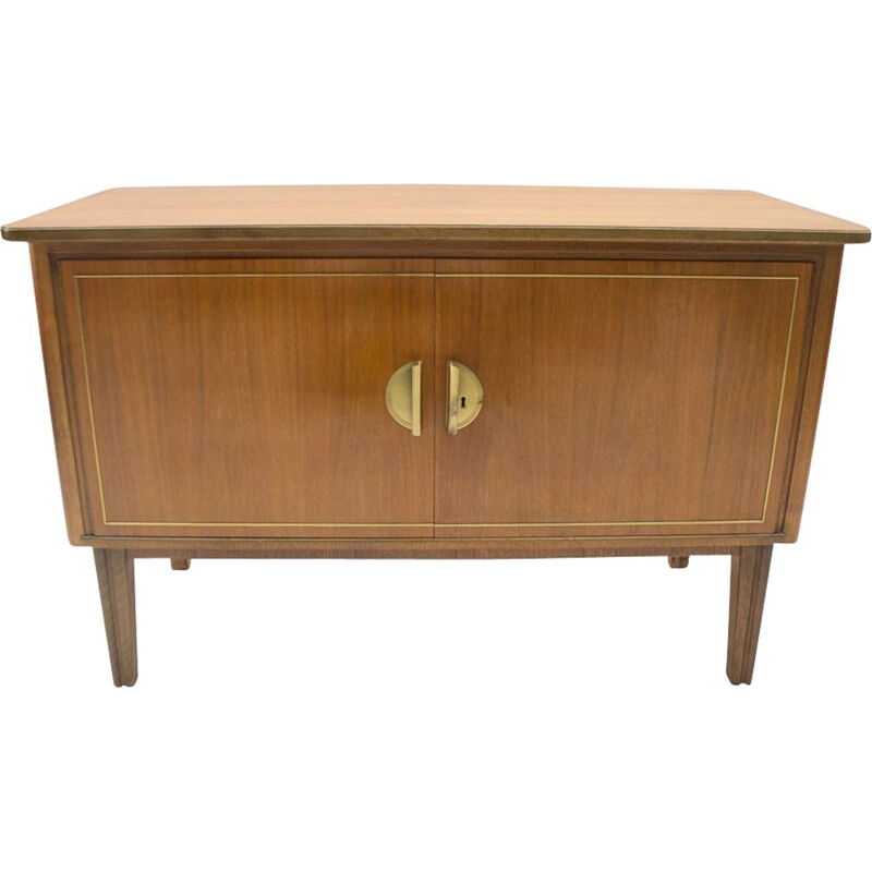 Vintage buffet with brass details,1950