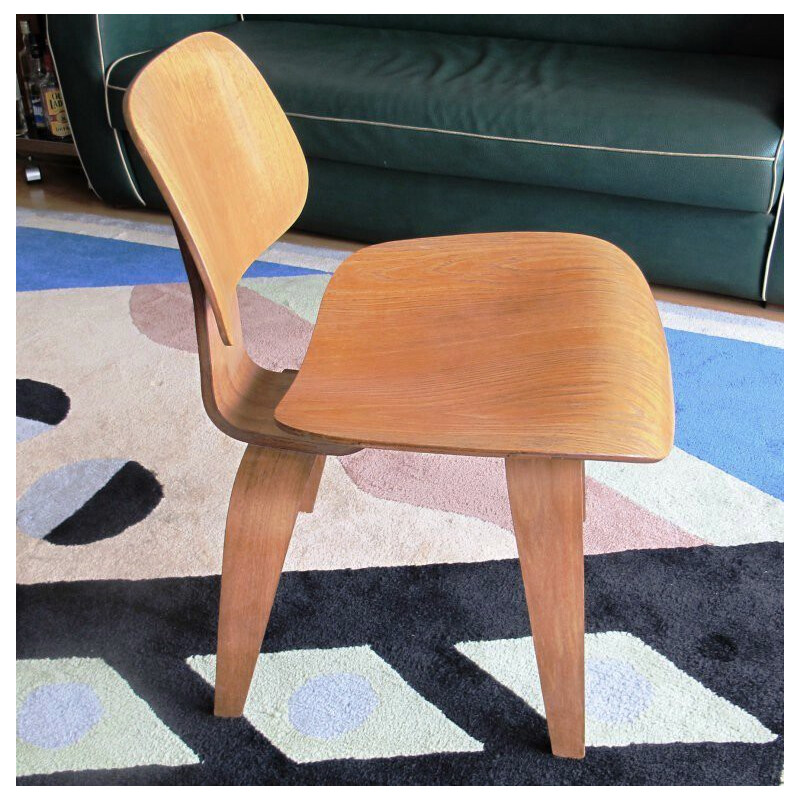 Herman Miller DCW chair in wood, Charles EAMES - 1945