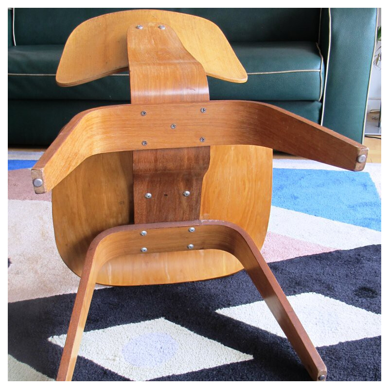 Herman Miller DCW chair in wood, Charles EAMES - 1945
