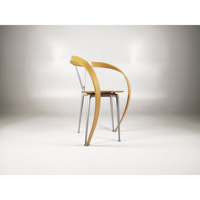 Set of 6 Revers chairs by Andrea Branzi for Cassina