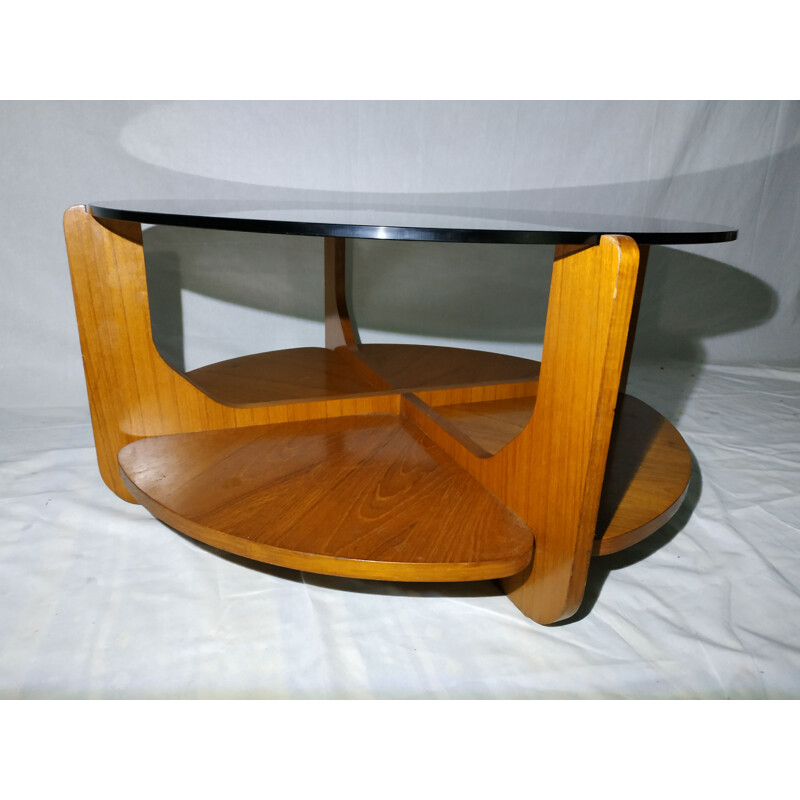 Scandinavian teak coffee table