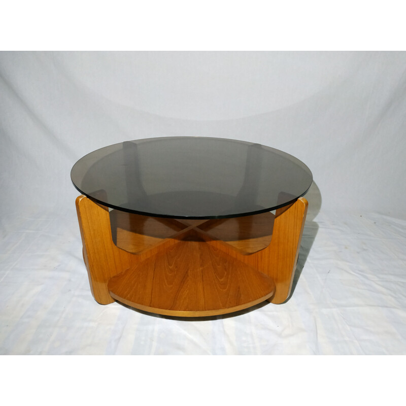 Scandinavian teak coffee table