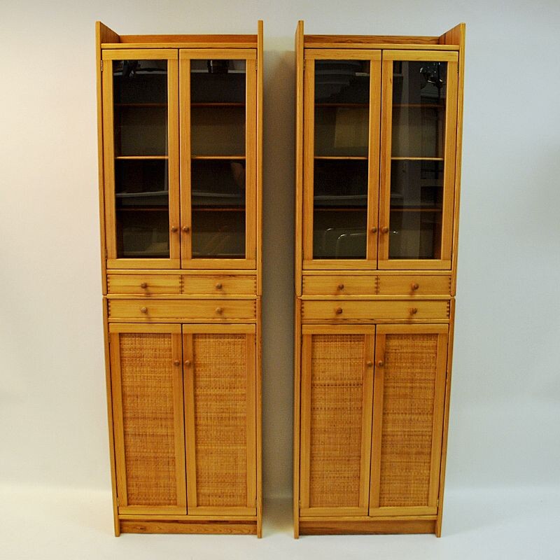 Pine cupboards "Furubo" by Yngve Ekström for Swedese 1970s - Sweden