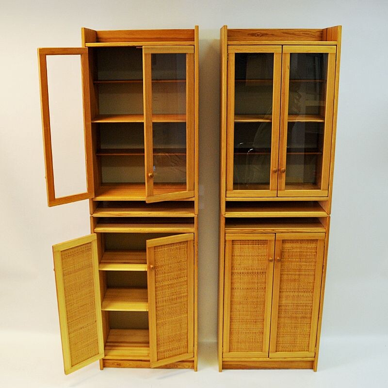 Pine cupboards "Furubo" by Yngve Ekström for Swedese 1970s - Sweden