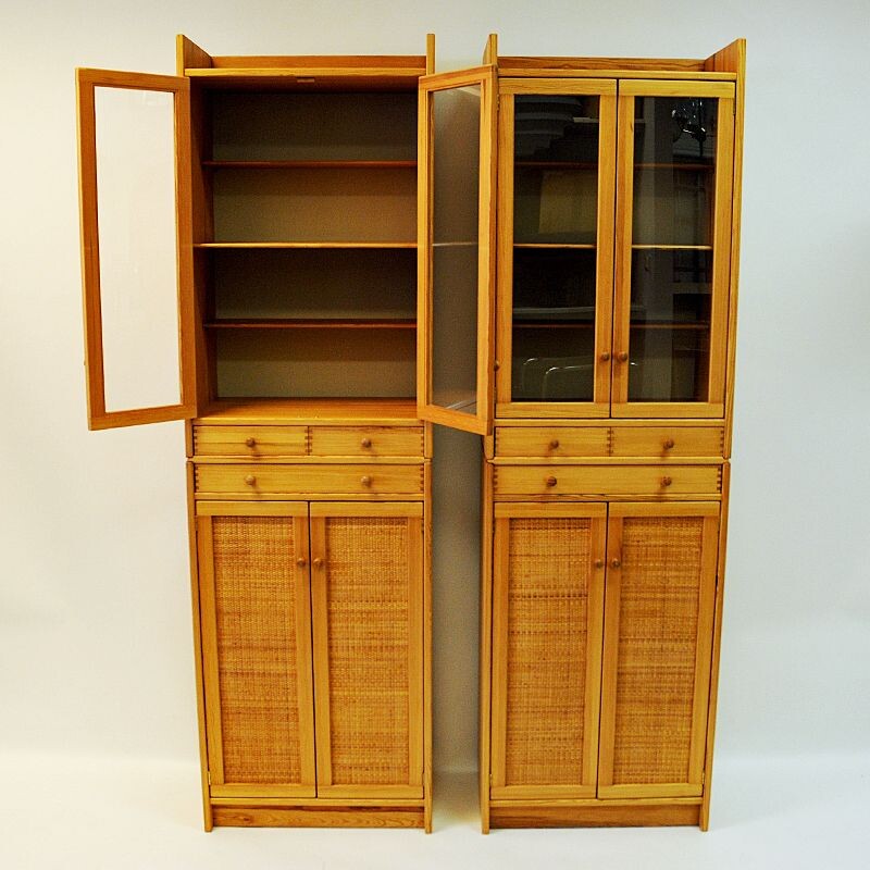 Pine cupboards "Furubo" by Yngve Ekström for Swedese 1970s - Sweden