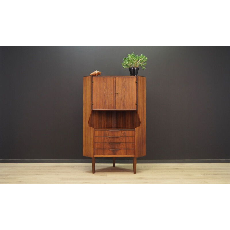 Armoire scandinave vintage en palissandre