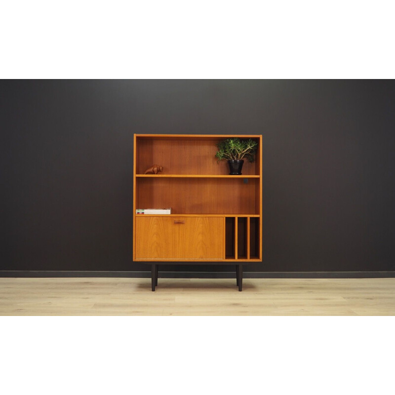 Vintage teak bookcase by Clausen & Son