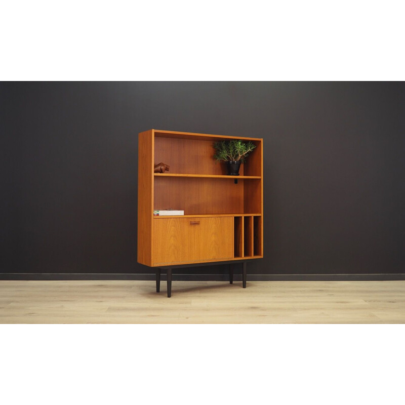 Vintage teak bookcase by Clausen & Son