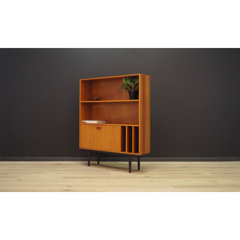 Vintage teak bookcase by Clausen & Son