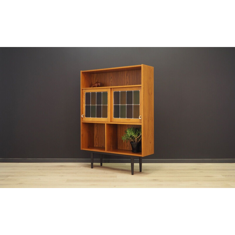 Danish vintage bookcase in teak