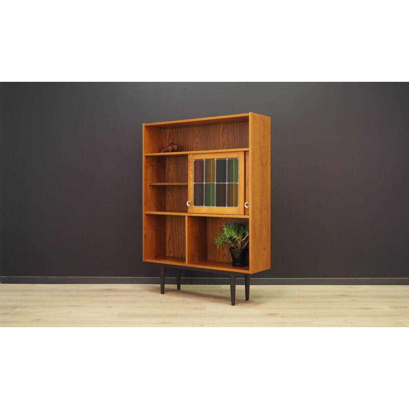 Danish vintage bookcase in teak