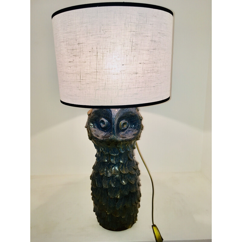 Vintage "Owl" table lamp from the 50s