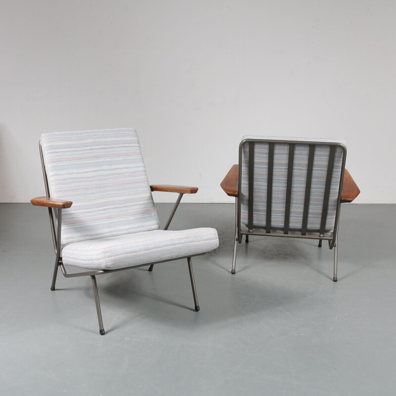 2 chaises longue vintage par Gelderland,Pays-Bas,1950