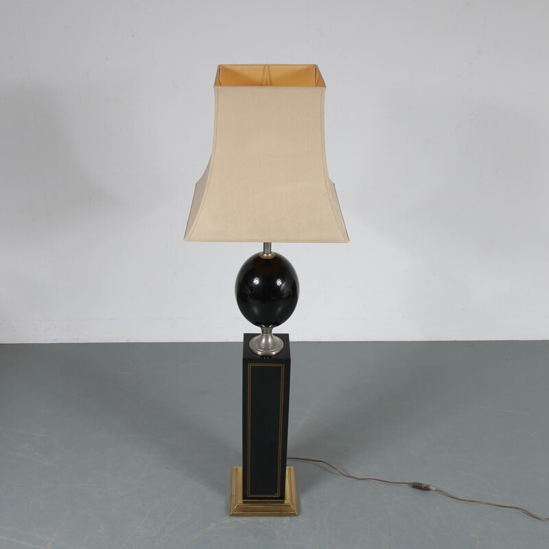 Lámpara de pie vintage de Maison Barbier,Francia,1970