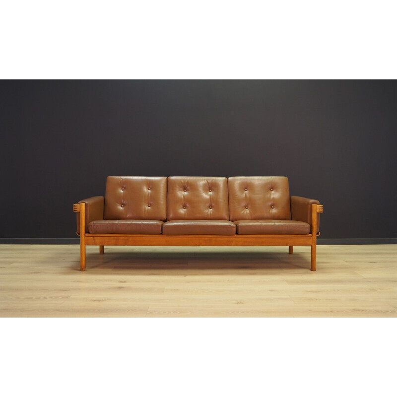 Vintage Danish 3-seater sofa by H.W Klein for NA Jørgensens Møbelfabrik,1970