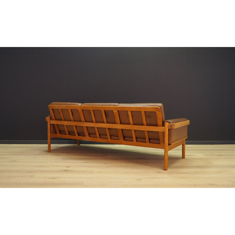 Vintage Danish 3-seater sofa by H.W Klein for NA Jørgensens Møbelfabrik,1970