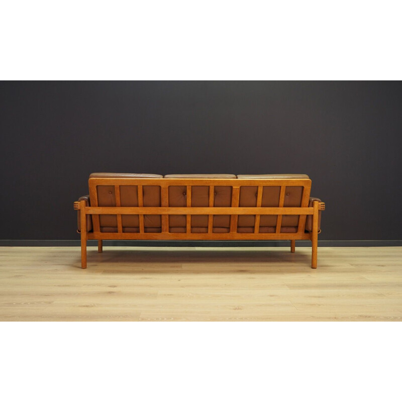 Vintage Danish 3-seater sofa by H.W Klein for NA Jørgensens Møbelfabrik,1970