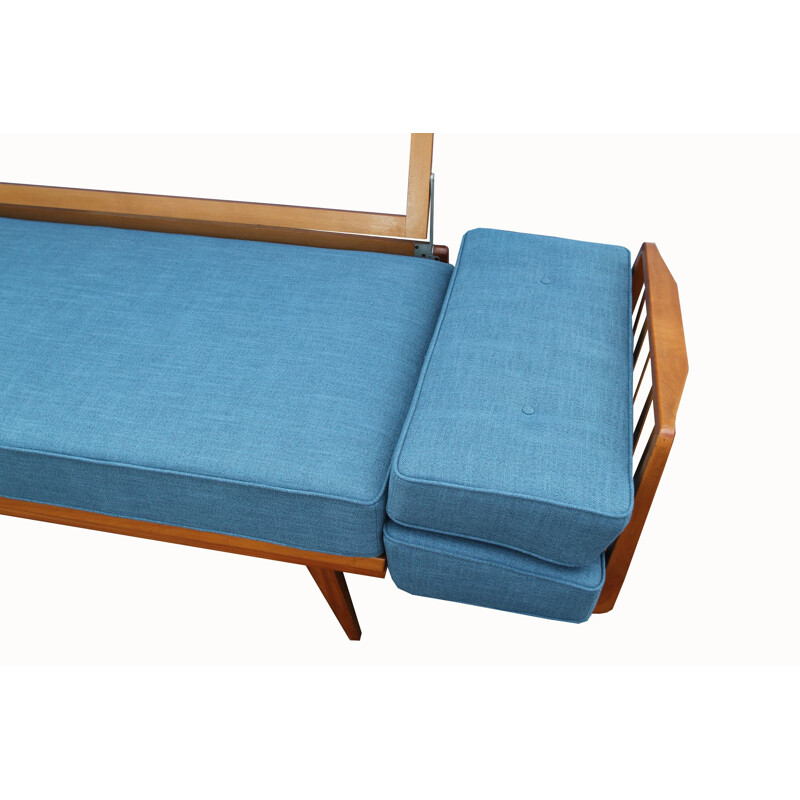 Vintage daybed in cherrywood Knoll 1950s  