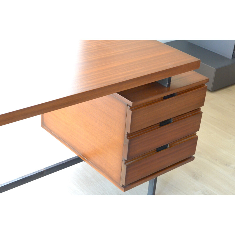 Vintage desk by Pierre Guariche Minvielle 1955