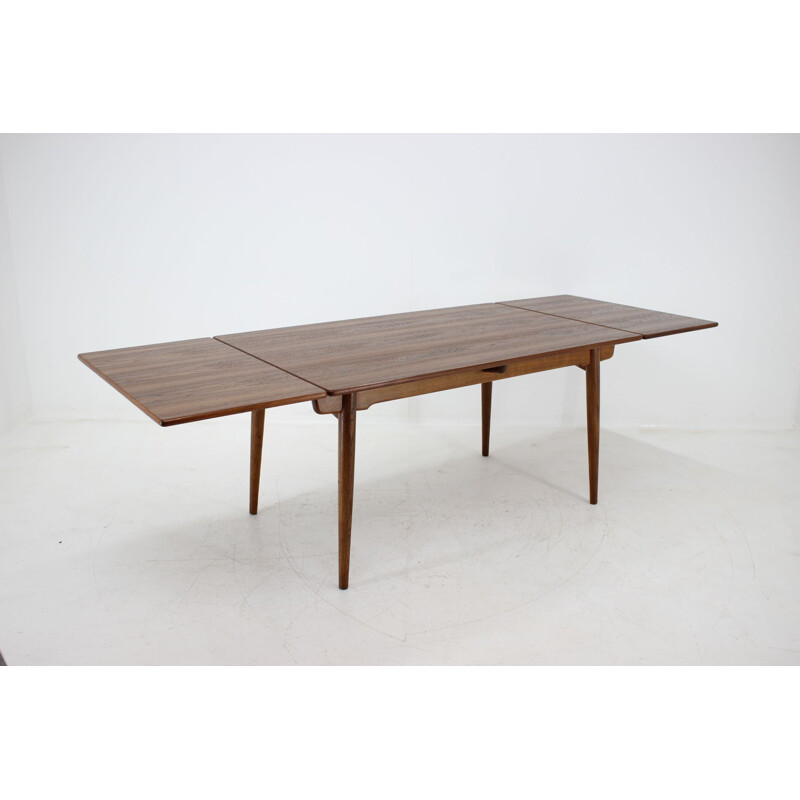 Table à manger en teck AT312 vintage par Hans Wegner 1960