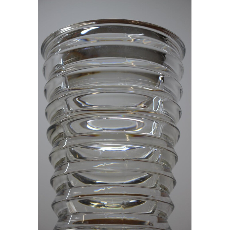 Vaso di vetro vintage 2000