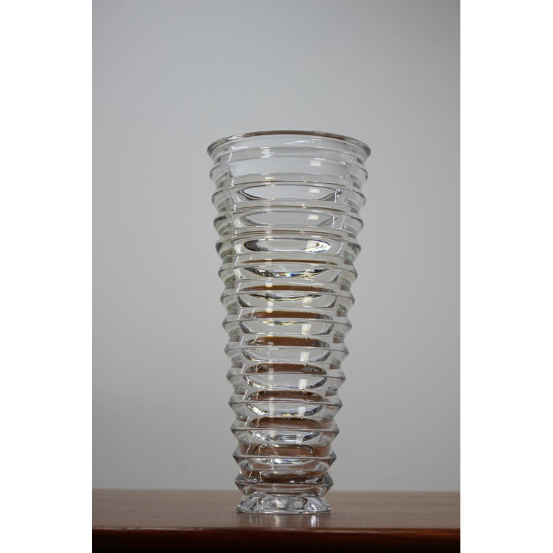 Vase en verre vintage 2000