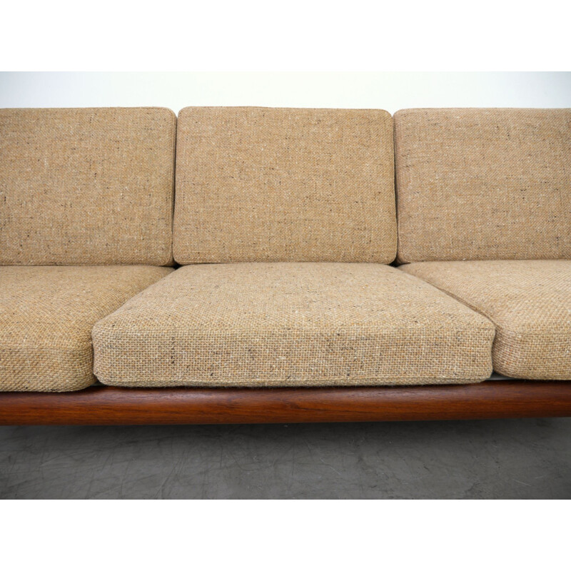 Vintage sofa in teak by Sven Ellekaer for Komfort, Denmark, 1970s