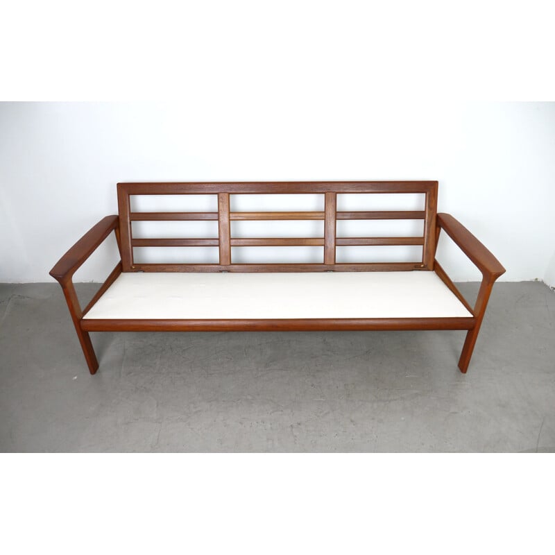 Vintage sofa in teak by Sven Ellekaer for Komfort, Denmark, 1970s