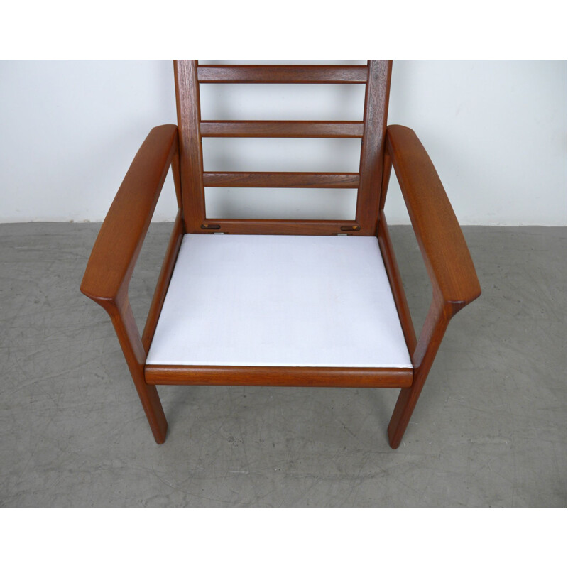 Vintage armchair in teak by Sven Ellekaer for Komfort, Denmark, 1970s