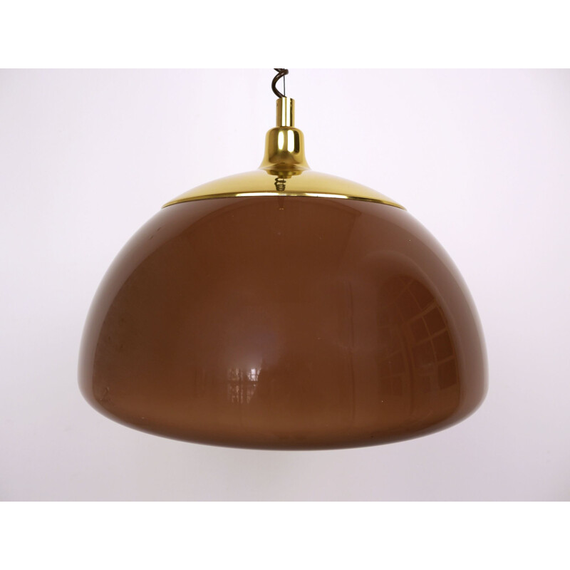 Vintage hanging lamp height adjustable by Cosack, Germany, 1970s