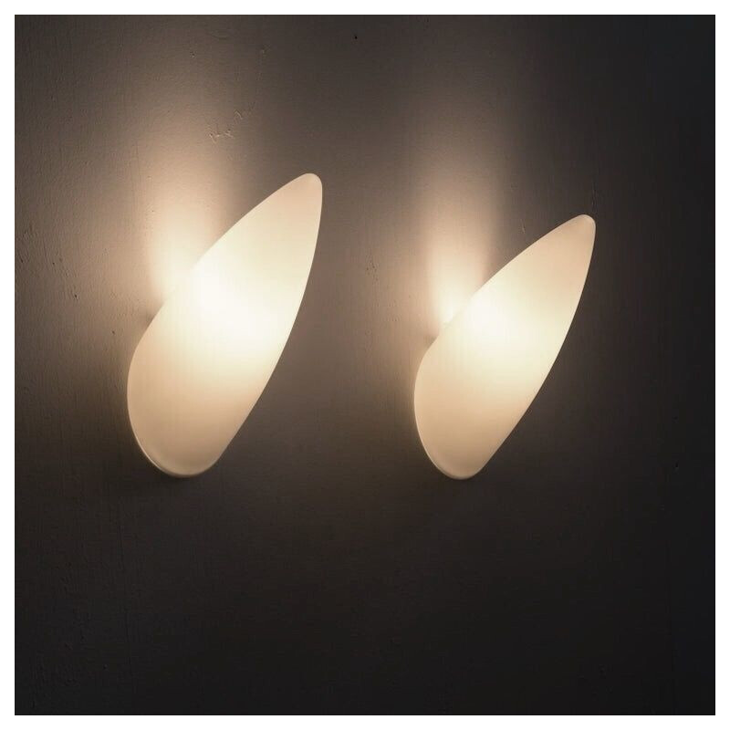 Pair of Luci Fair wall lamps by Philippe Starck