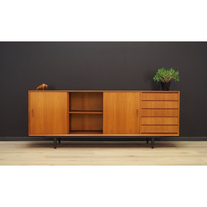 Scandinavian vintage sideboard in teak