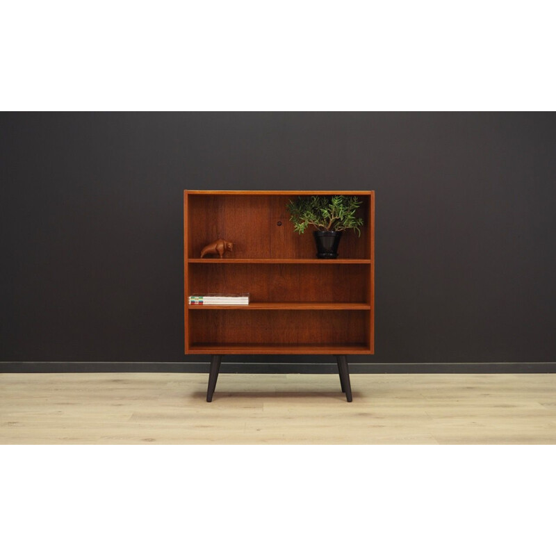 Danish vintage bookcase in teak