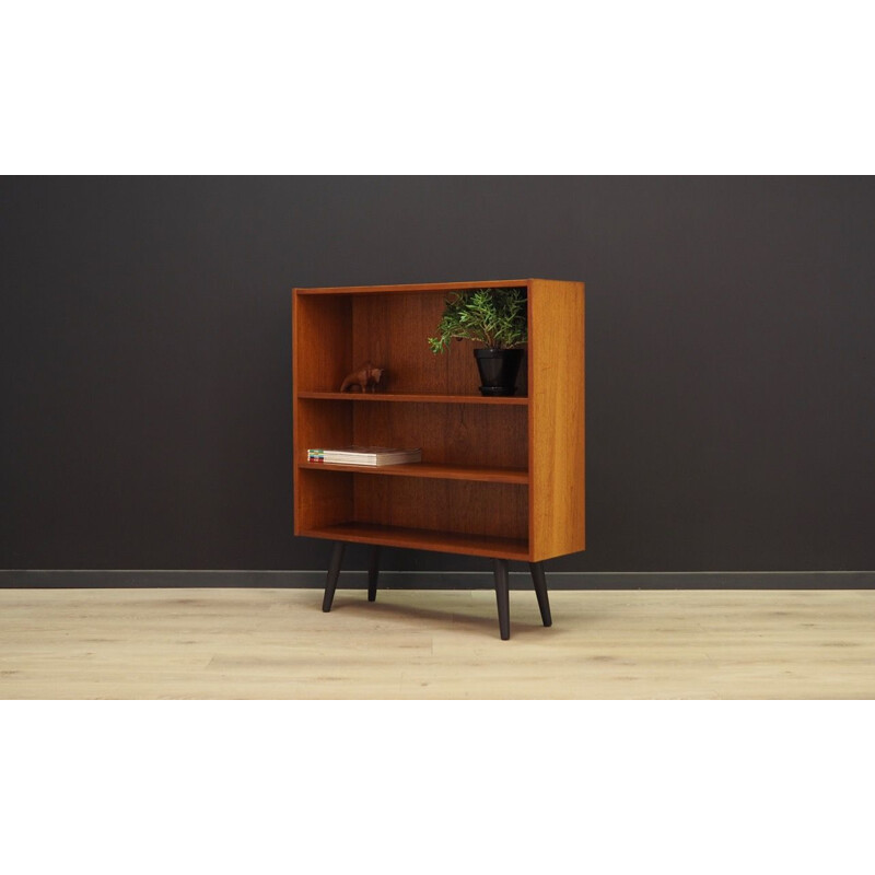 Danish vintage bookcase in teak