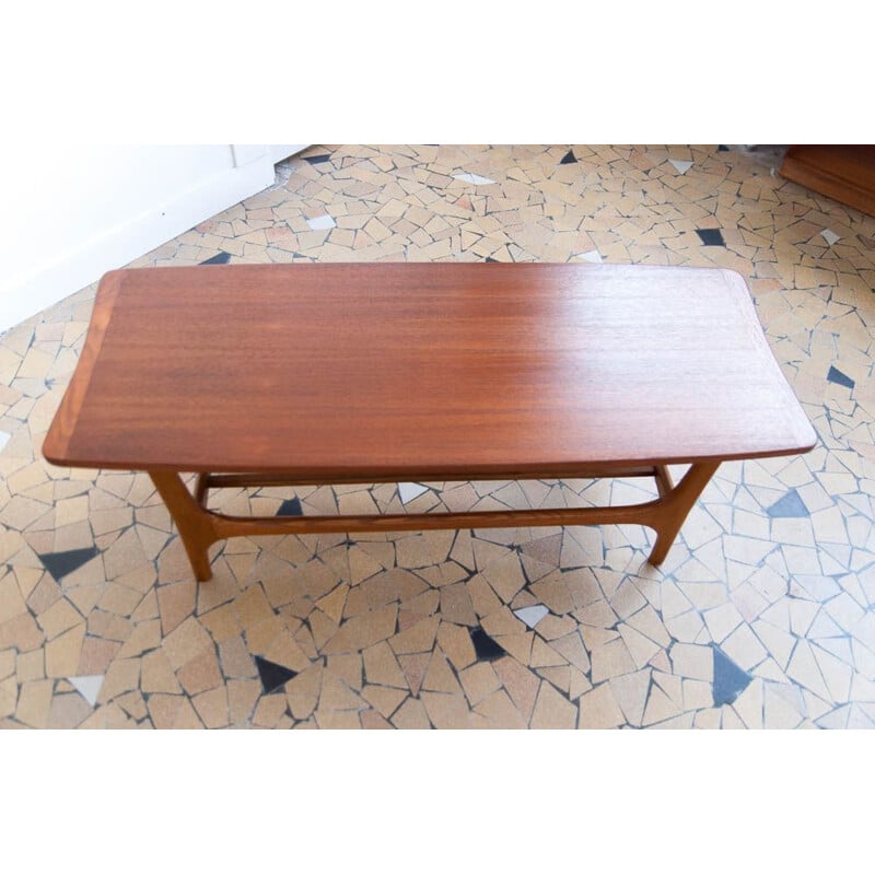 Vintage scandinavian coffee table from the 60s