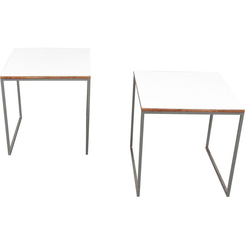 Vintage pair of side tables by Pastoe,Netherlands,1960