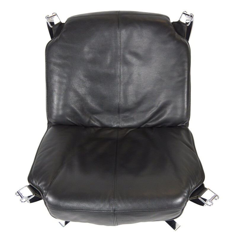 Vatne Møbler Falcon chair in leatherette, Sigurd RESSELL - 1970s