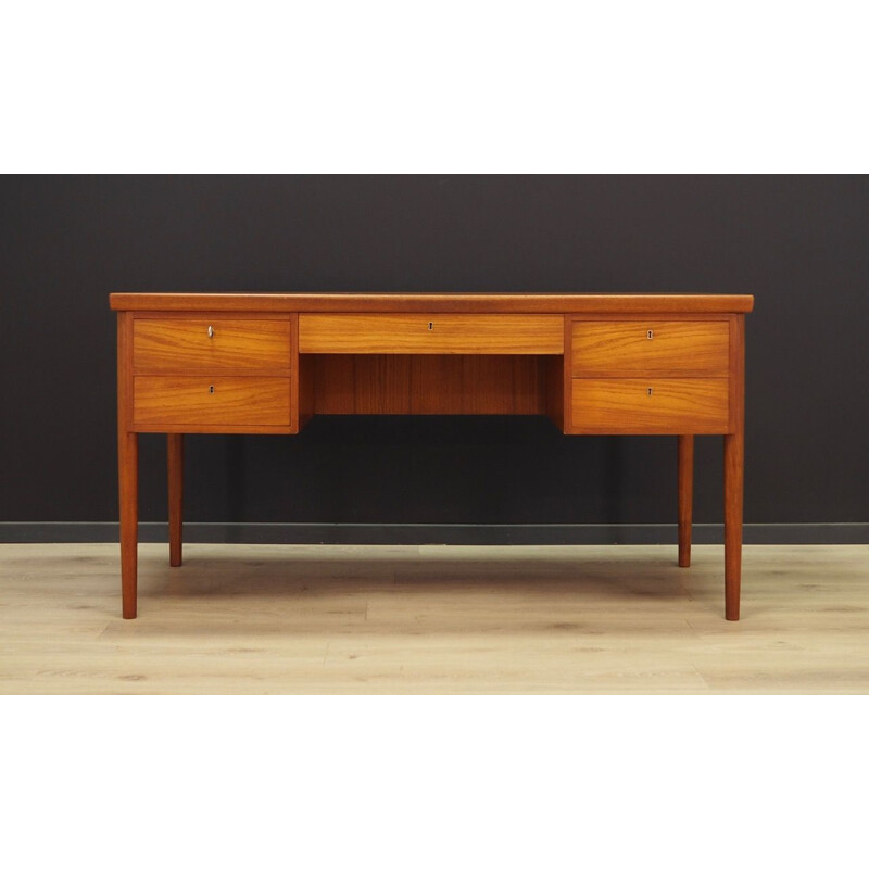 Vintage desk in teak Denmark 1960-70s