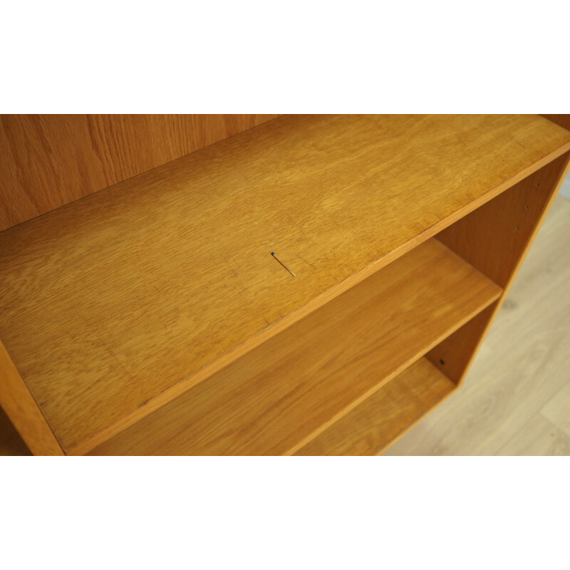 Vintage bookcase in ash 60-70 