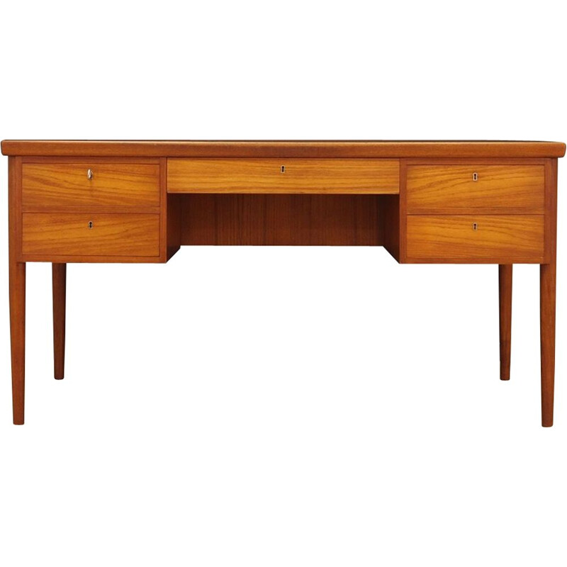 Vintage desk in teak Denmark 1960-70s