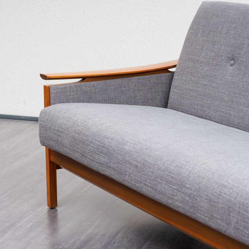 Vintage sofa with fold-out daybed Germany 1960s