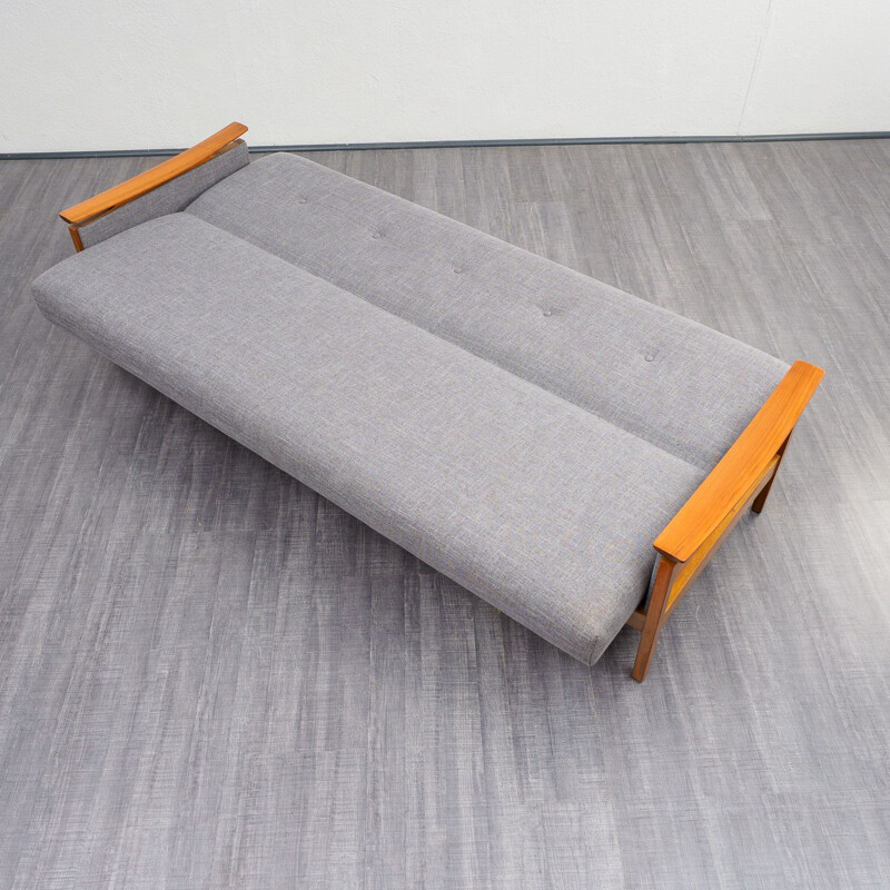 Vintage sofa with fold-out daybed Germany 1960s