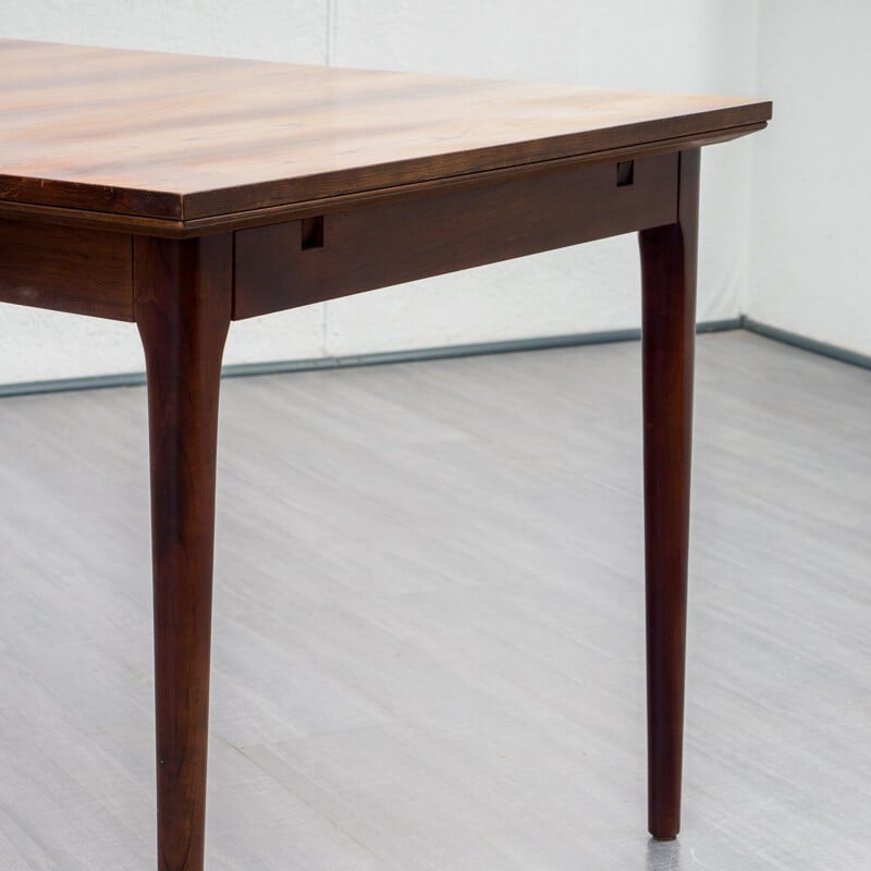 Vintage dining table in rosewood, 1960s 