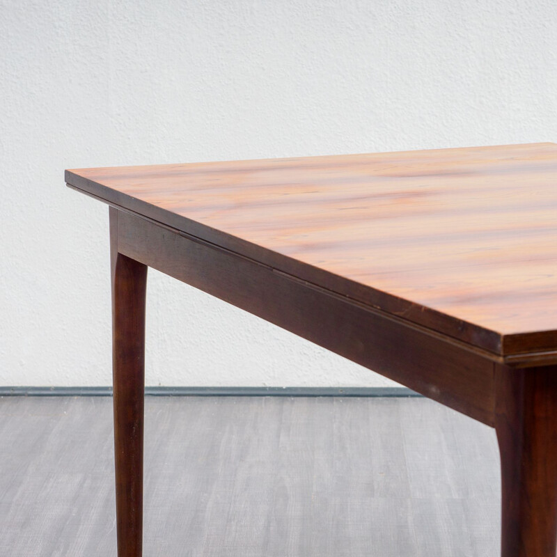 Vintage dining table in rosewood, 1960s 